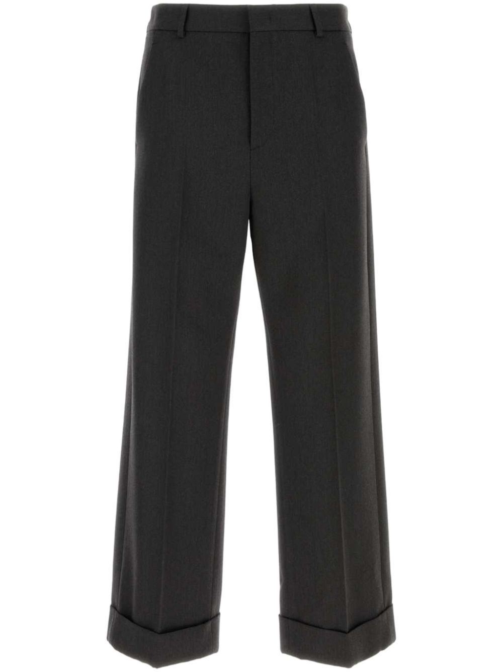 Valentino Garavani virgin-wool trousers - Grey von Valentino Garavani