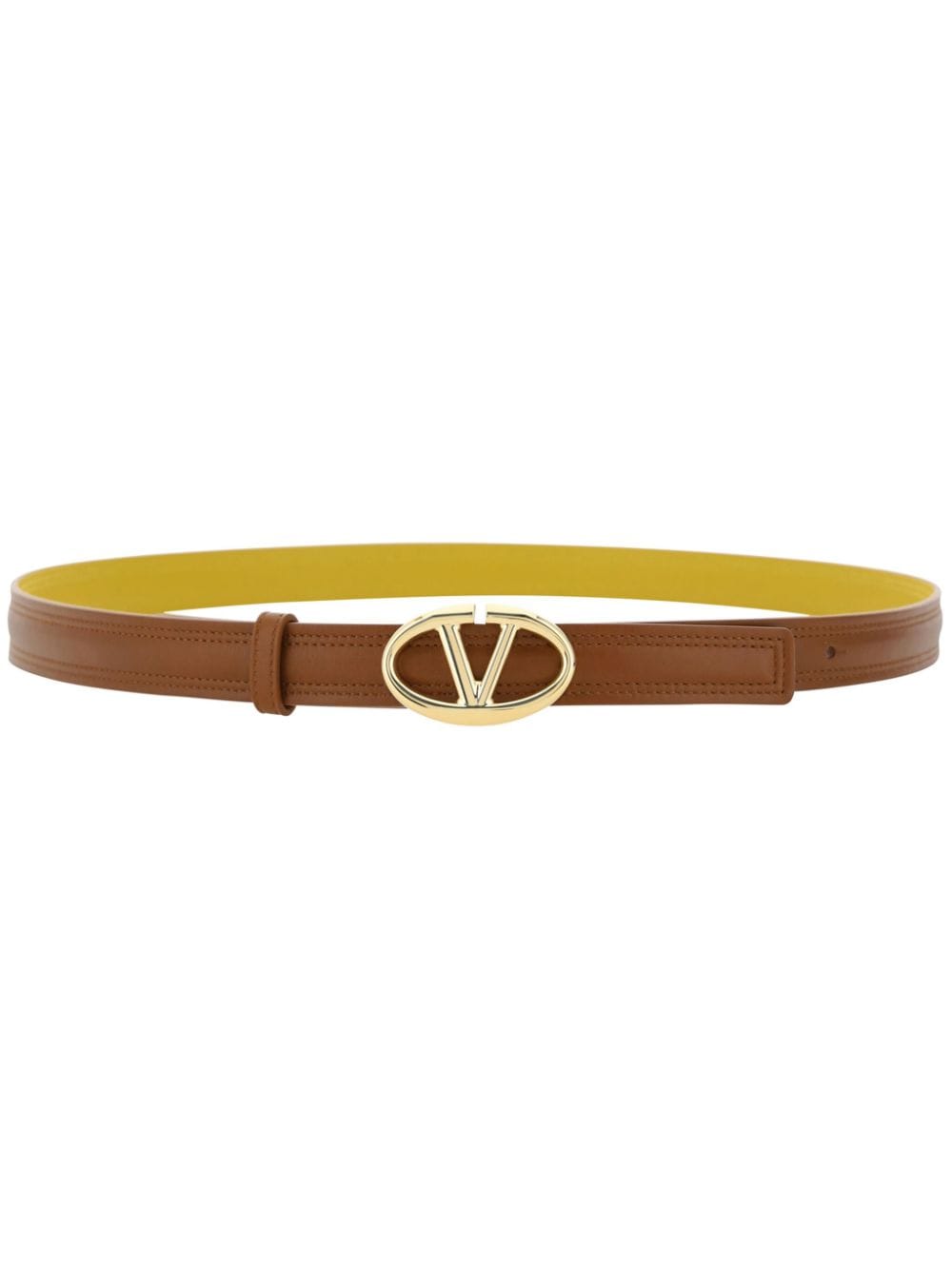 Valentino Garavani vlogo belt - Brown von Valentino Garavani