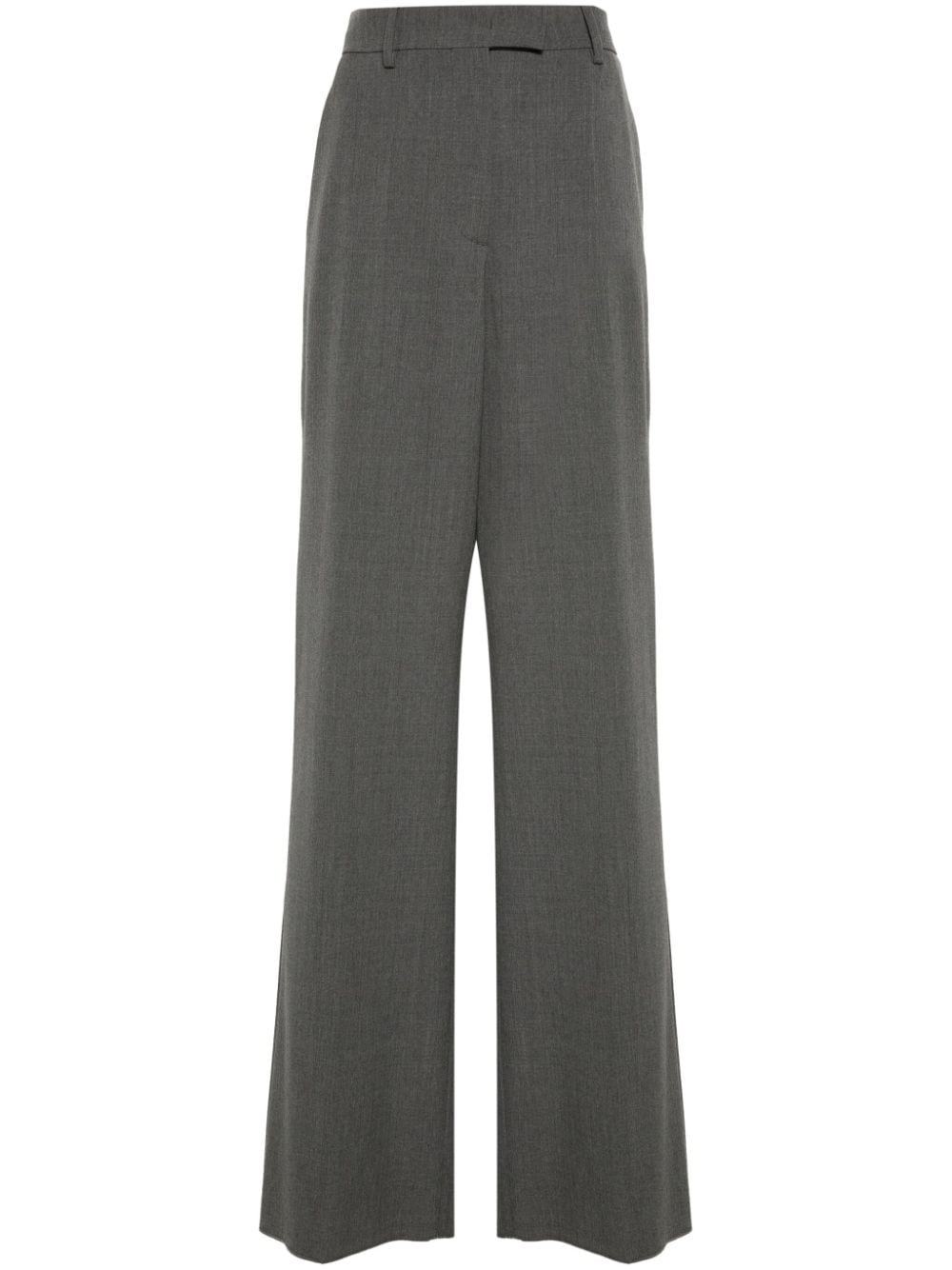 Valentino Garavani wide-leg trousers - Grey von Valentino Garavani