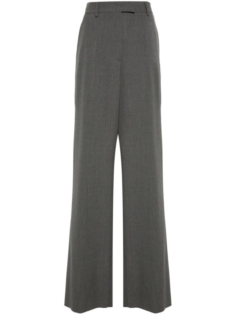 Valentino Garavani wide-leg trousers - Grey von Valentino Garavani