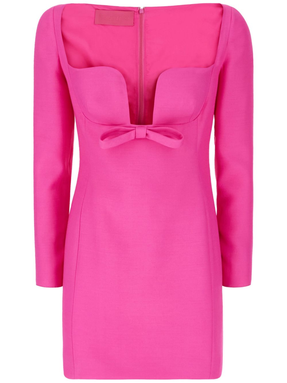 Valentino Garavani wool-silk mini dress - Pink von Valentino Garavani