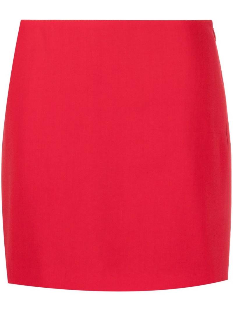 Valentino Garavani Pre-Owned 2000s high-waist mini skirt - Red von Valentino Garavani Pre-Owned