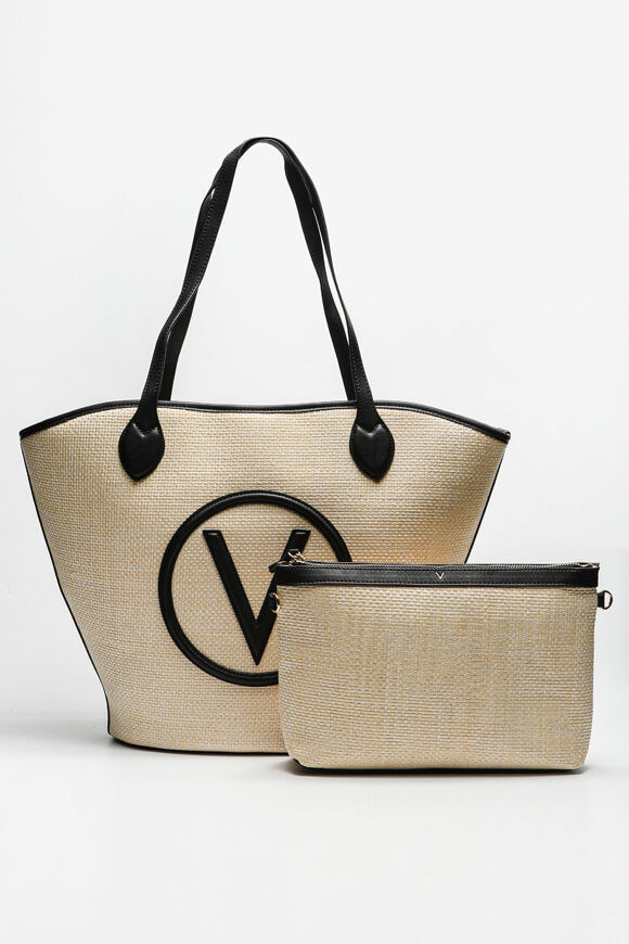 Valentino by Mario Valentino Covent Jute Shopper | Natural | Damen  | Einheitsgroesse von Valentino by Mario Valentino