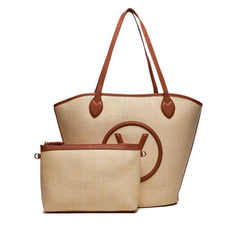 Handtasche Valentino Covent VBS7QO01 Beige von Valentino