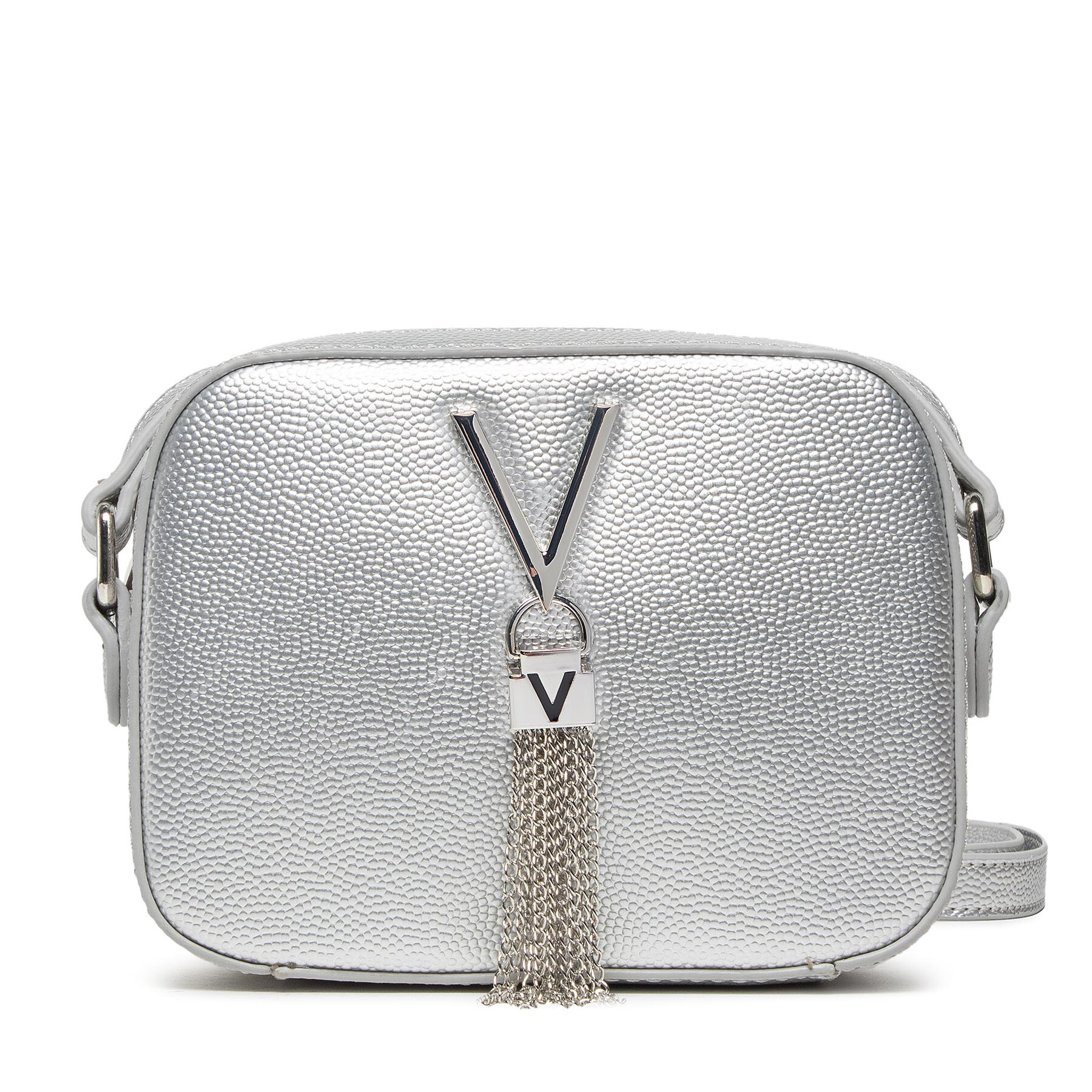Handtasche Valentino Divina VBS1R409G Silberfarben Handtasche Valentino Divina VBS1R409G Silberfarben von Valentino