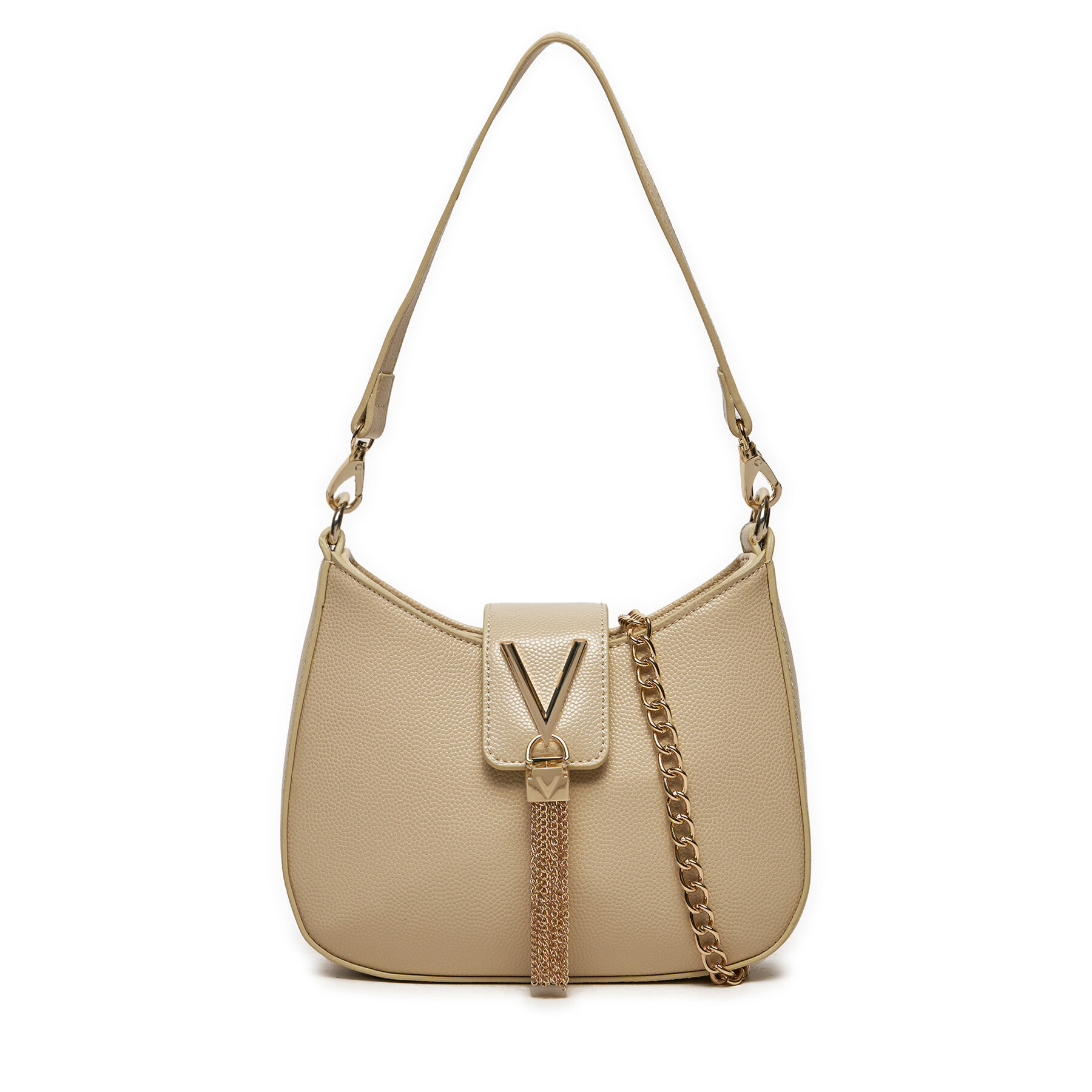 Handtasche Valentino Divina VBS1R417G Beige von Valentino