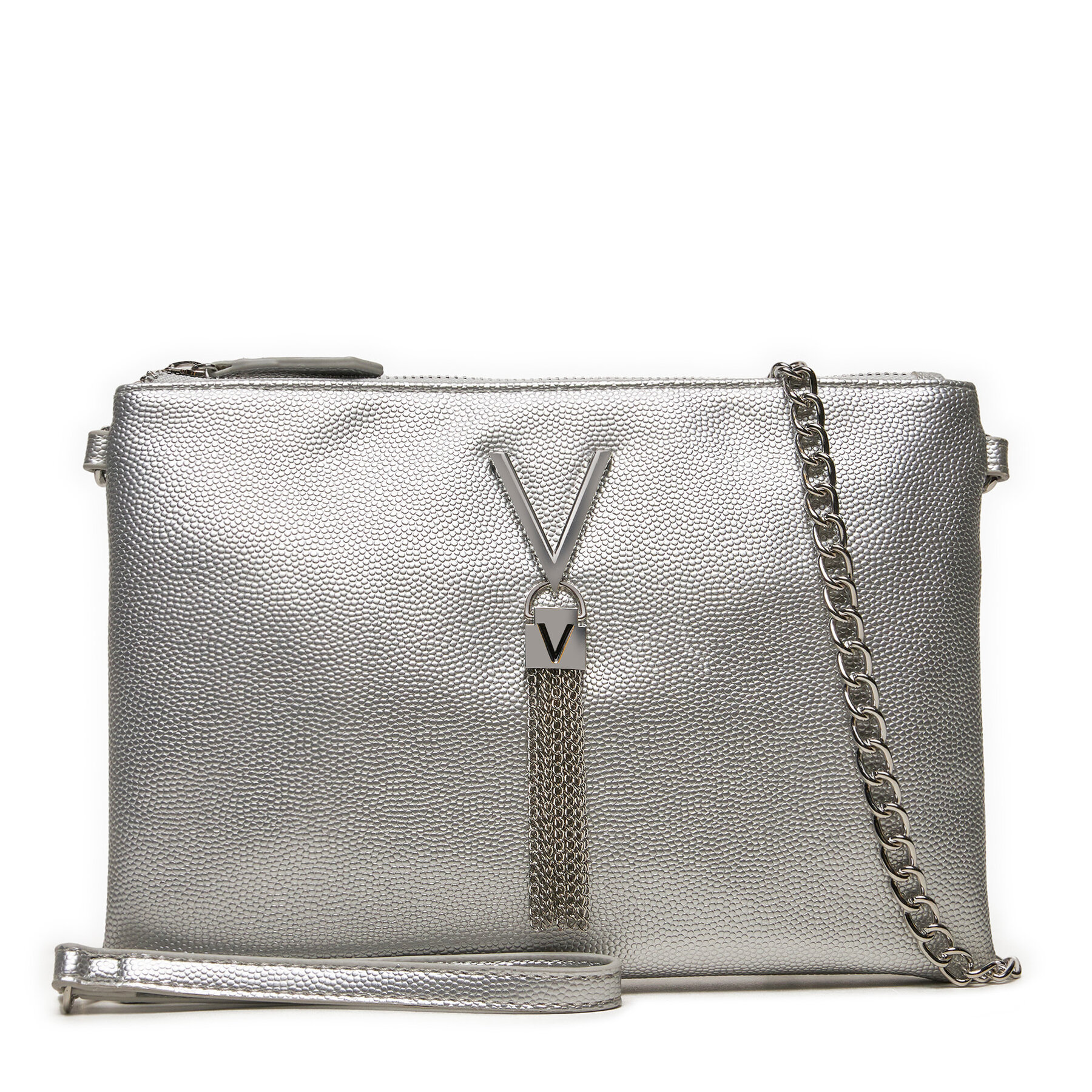 Handtasche Valentino Divina VBS1R419G Silberfarben Handtasche Valentino Divina VBS1R419G Silberfarben von Valentino