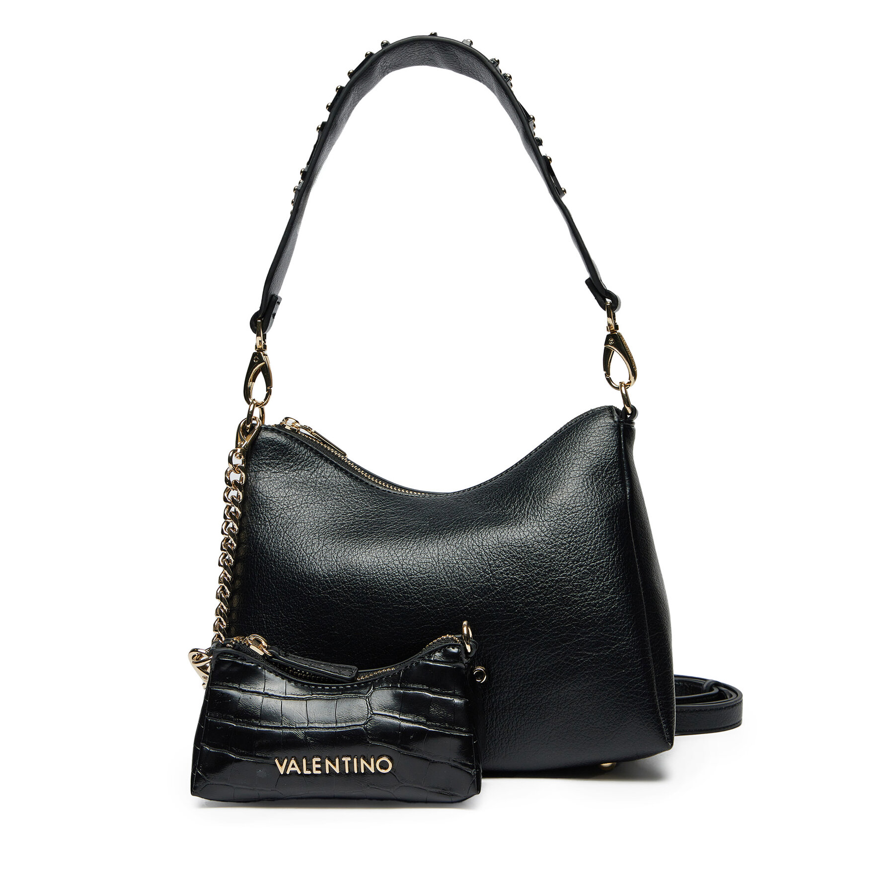 Handtasche Valentino Kalimba VBS8DJ07 Schwarz von Valentino