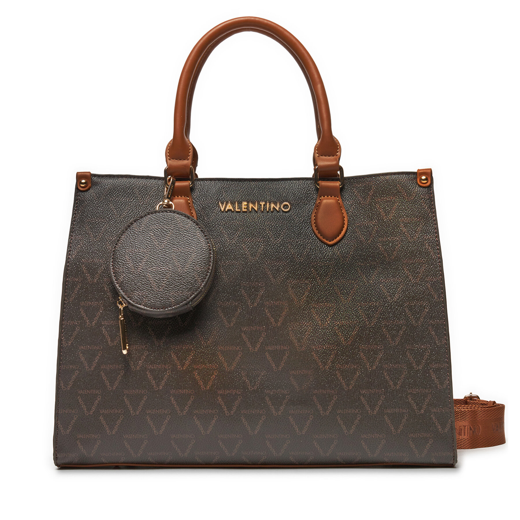 Handtasche Valentino Lady Re VBS8GT04 Braun von Valentino