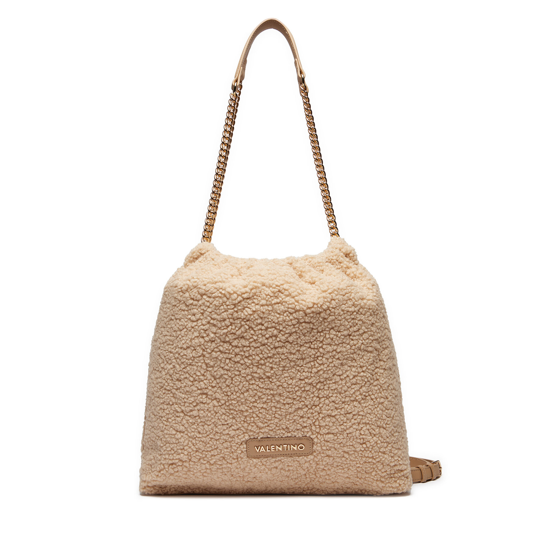 Handtasche Valentino Qube VBS8DO07PLC Beige Handtasche Valentino Qube VBS8DO07PLC Beige von Valentino