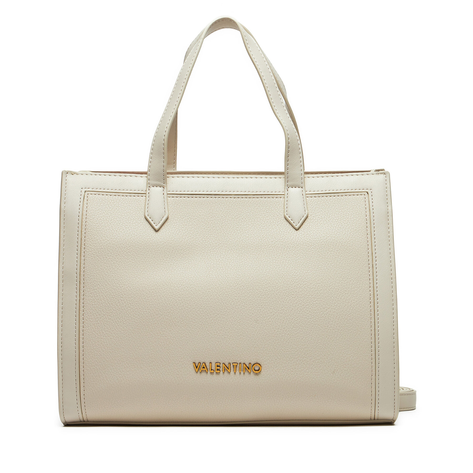 Handtasche Valentino VBS8G504 Écru von Valentino