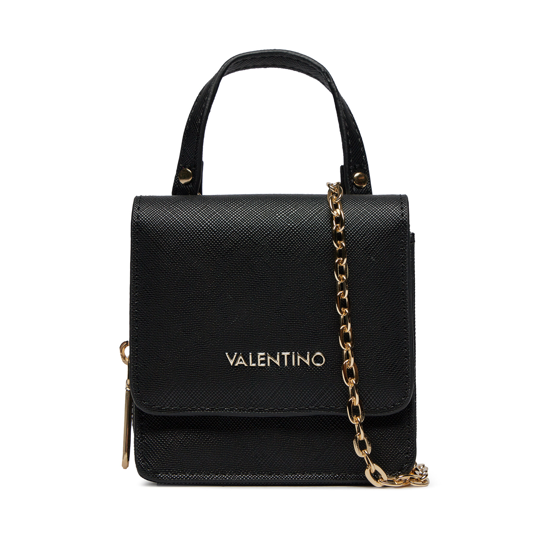 Kleine Damen Geldbörse Valentino Catalunya VPS7PX826 Schwarz von Valentino