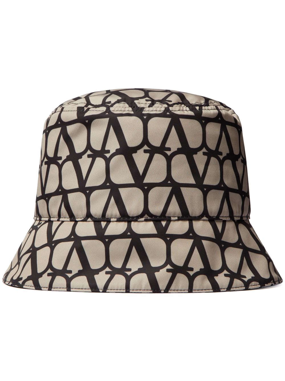 Valentino Garavani Toile Iconographe bucket hat - Neutrals von Valentino Garavani