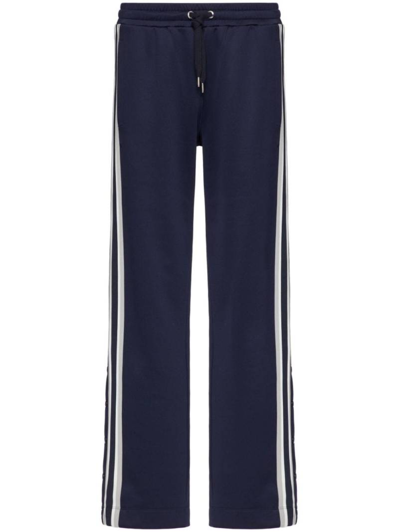 Valentino Garavani VLogo Signature-patch track pants - Blue von Valentino Garavani