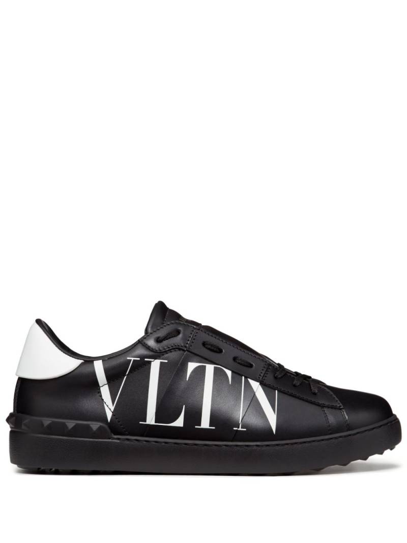 Valentino Garavani VLTN Open low-top sneakers - Black von Valentino Garavani