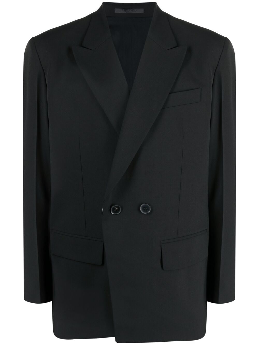 Valentino Garavani double-breasted blazer - Black von Valentino Garavani