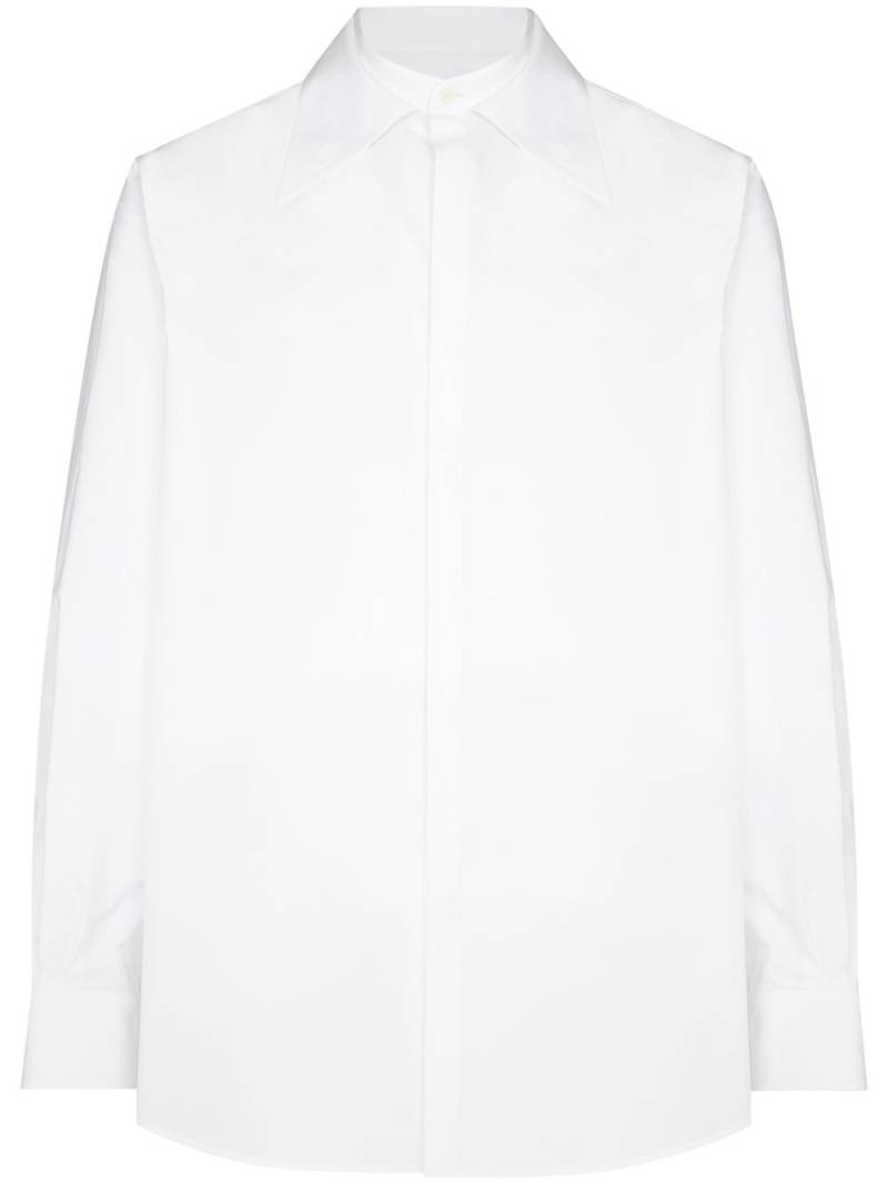 Valentino Garavani oversize collar shirt - White von Valentino Garavani