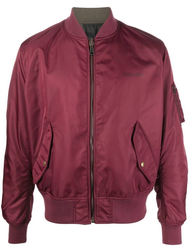 Valentino Garavani reversible bomber jacket - Red von Valentino Garavani