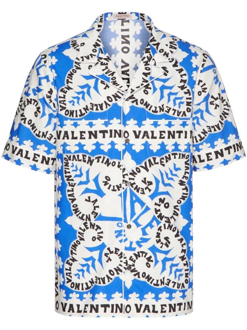 Valentino Garavani short-sleeve shirt - Blue von Valentino Garavani