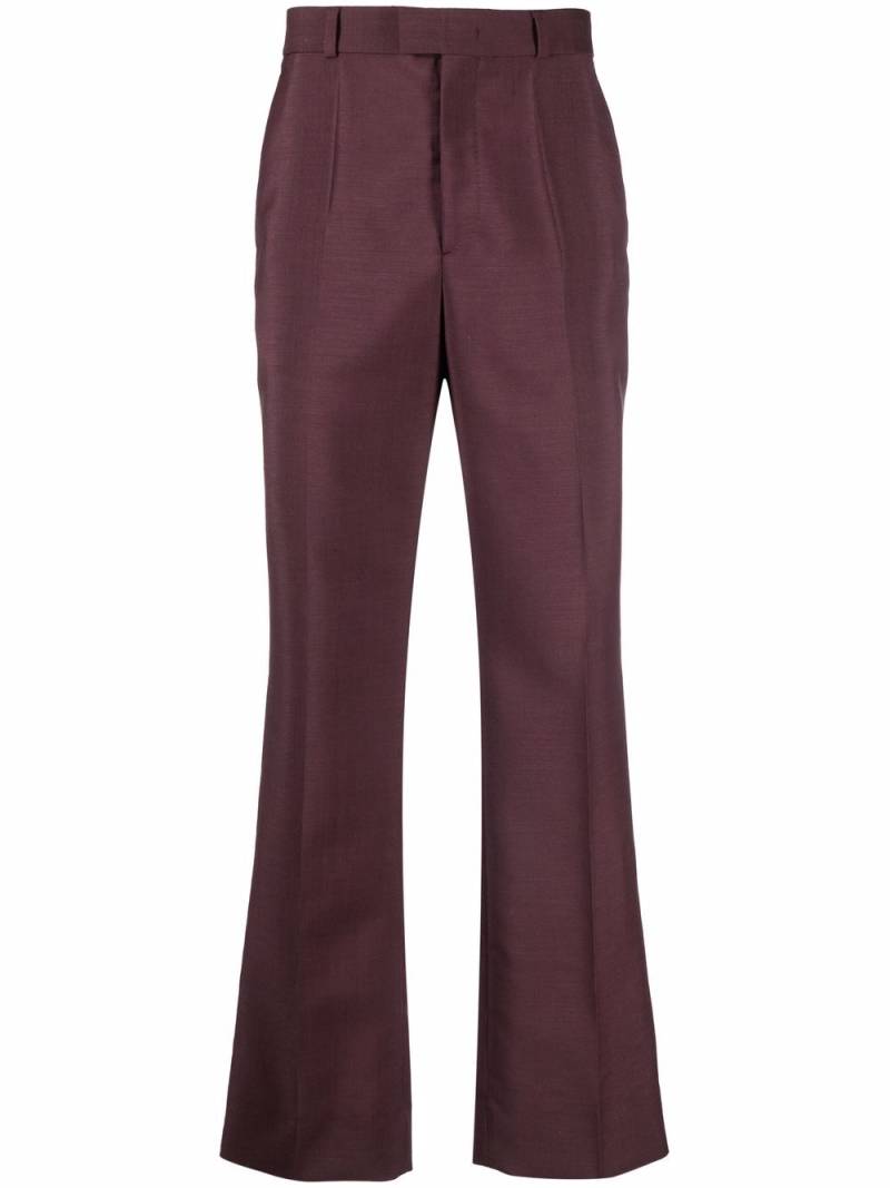 Valentino Garavani straight-leg tailored trousers - Purple von Valentino Garavani