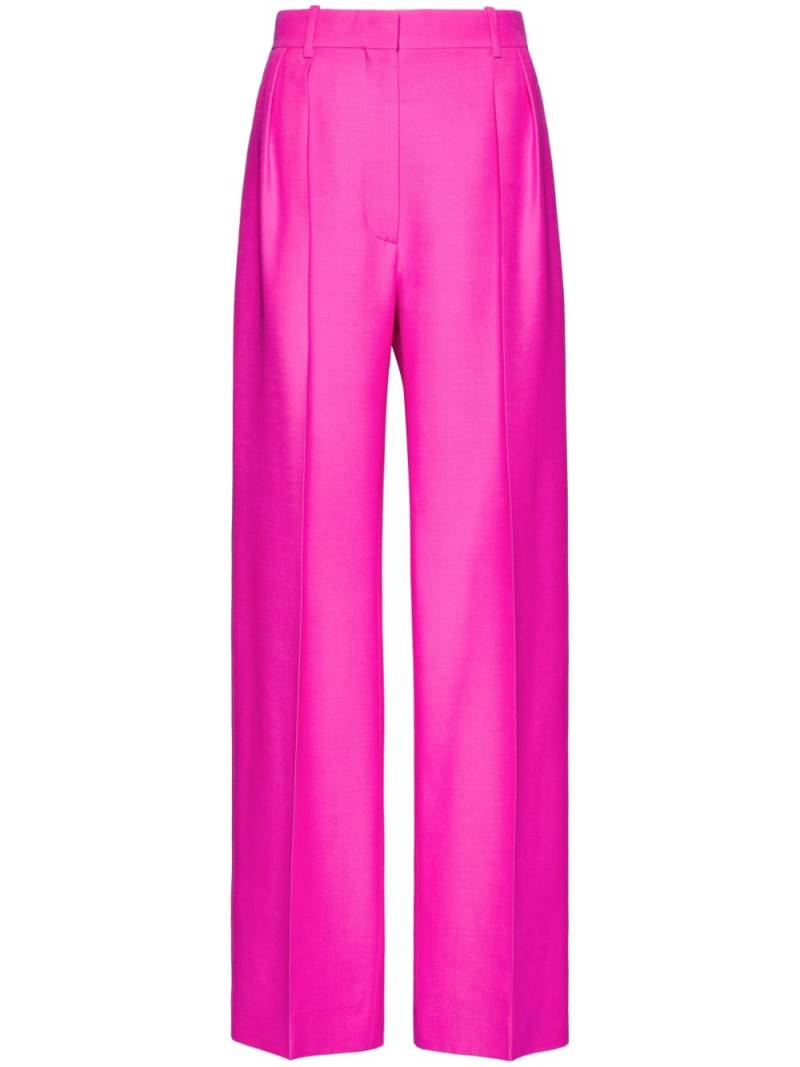 Valentino Garavani Crepe Couture wide-leg trousers - Pink von Valentino Garavani