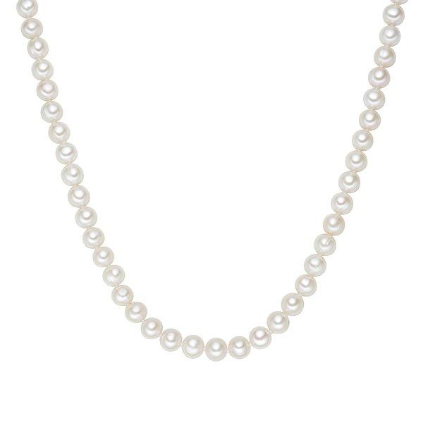 Perlen-kette Damen Weiss 40cm von Valero Pearls