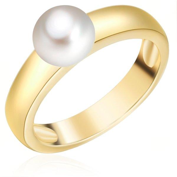 Perlen-ring Damen Gold 54 von Valero Pearls