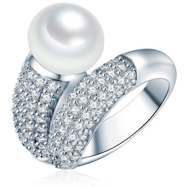 Perlen-ring Damen Silber 50 von Valero Pearls