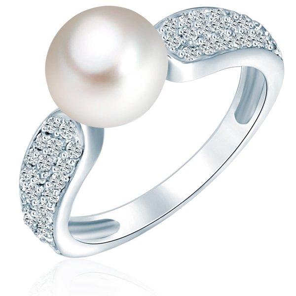 Perlen-ring Damen Silber 52 von Valero Pearls