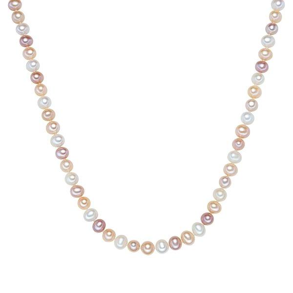 Perlenkette Damen Multicolor 42cm von Valero Pearls