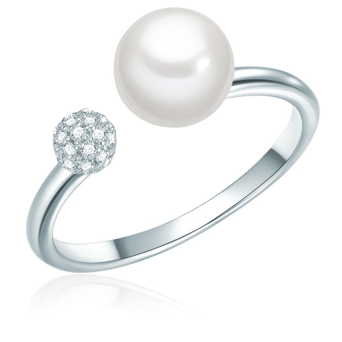 Ring Damen Silber 50 von Valero Pearls