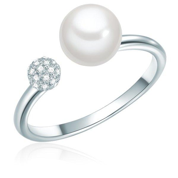 Ring Damen Silber 52 von Valero Pearls