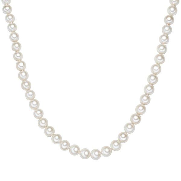 Perlen-kette Damen Weiss 60 cm von Valero Pearls