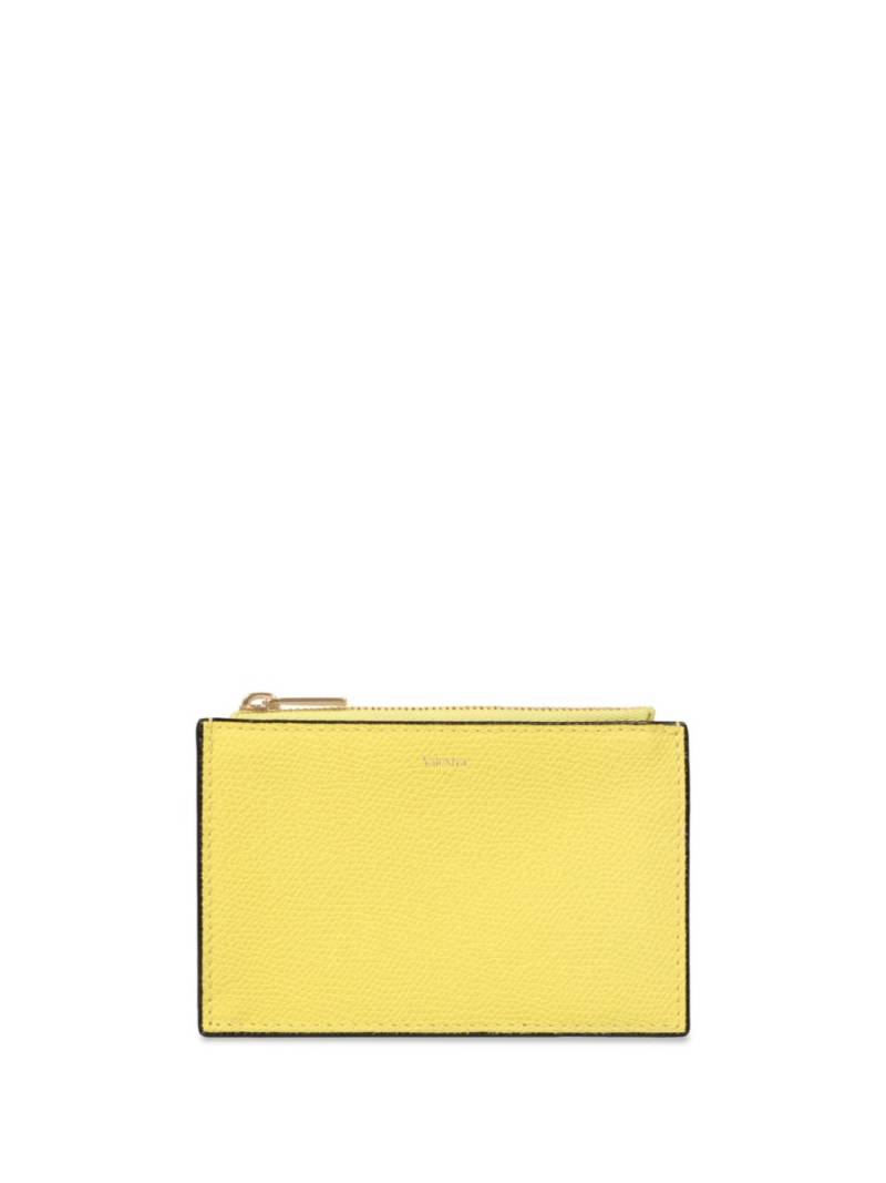 Valextra 3CC card holder - Yellow von Valextra