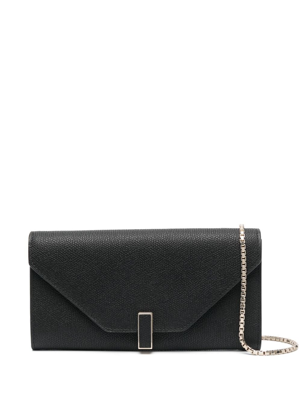 Valextra Iside chain-strap leather bag - Black von Valextra