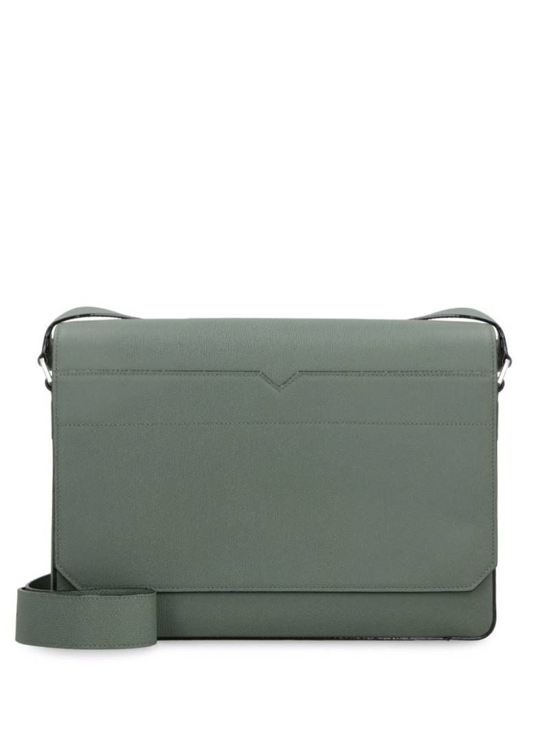 Valextra V-Line messenger bag - Green von Valextra