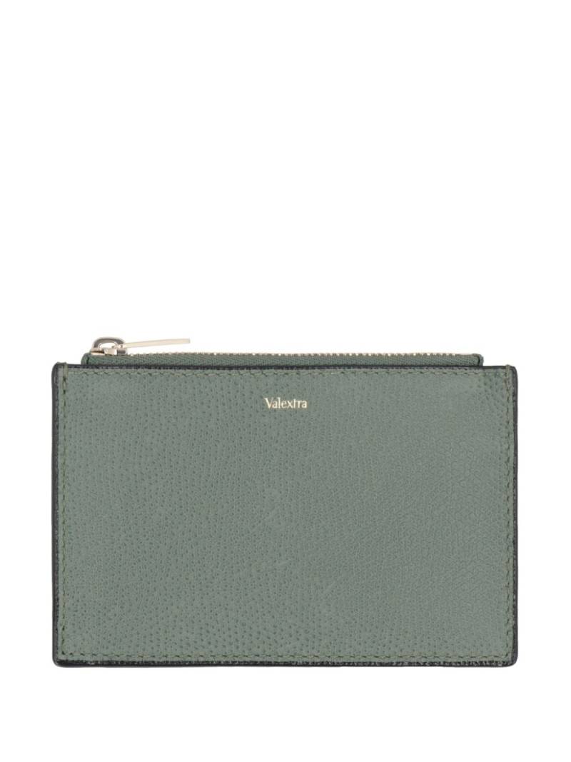 Valextra leather card holder - Green von Valextra