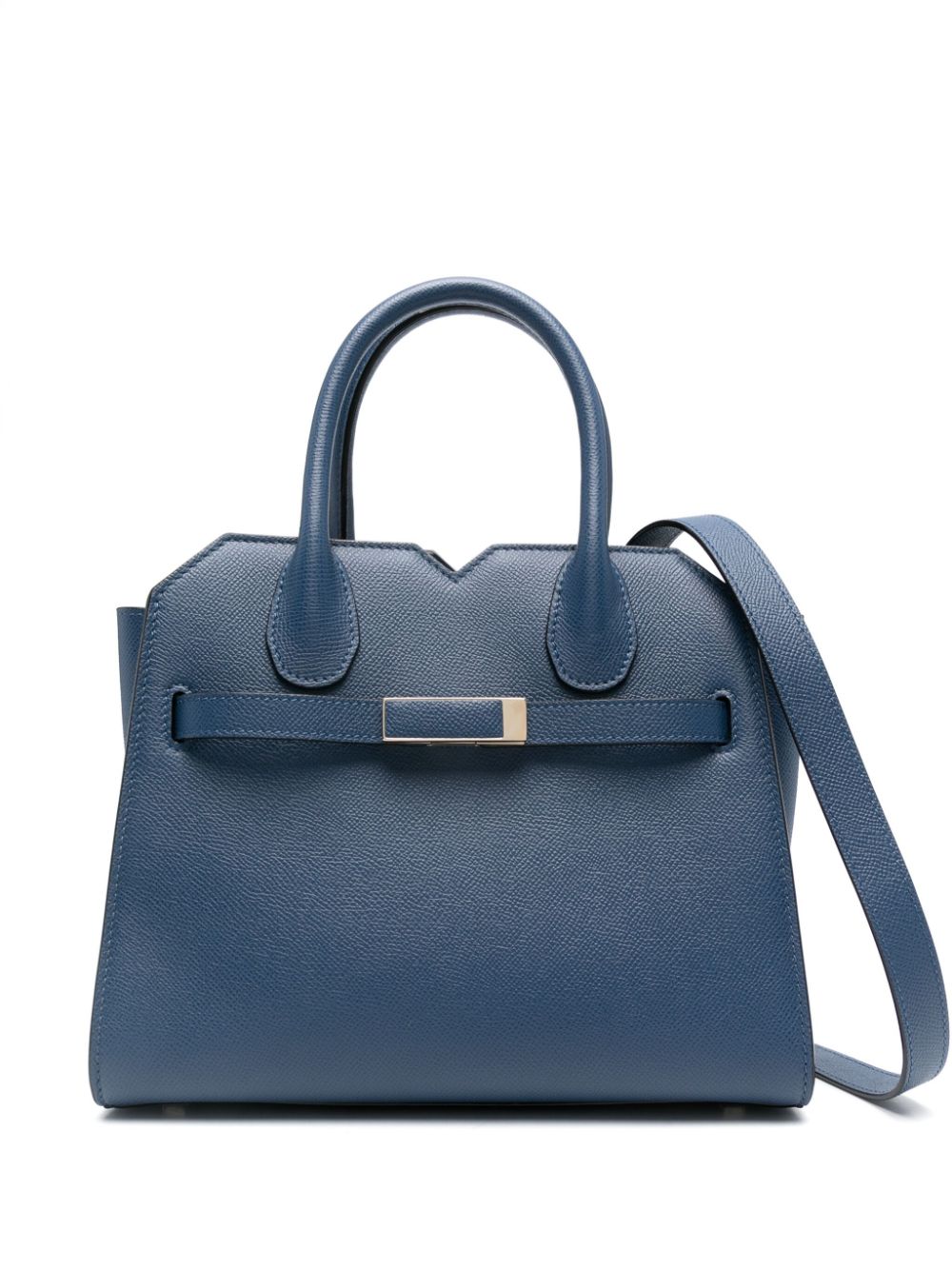 Valextra mini Milano tote bag - Blue von Valextra