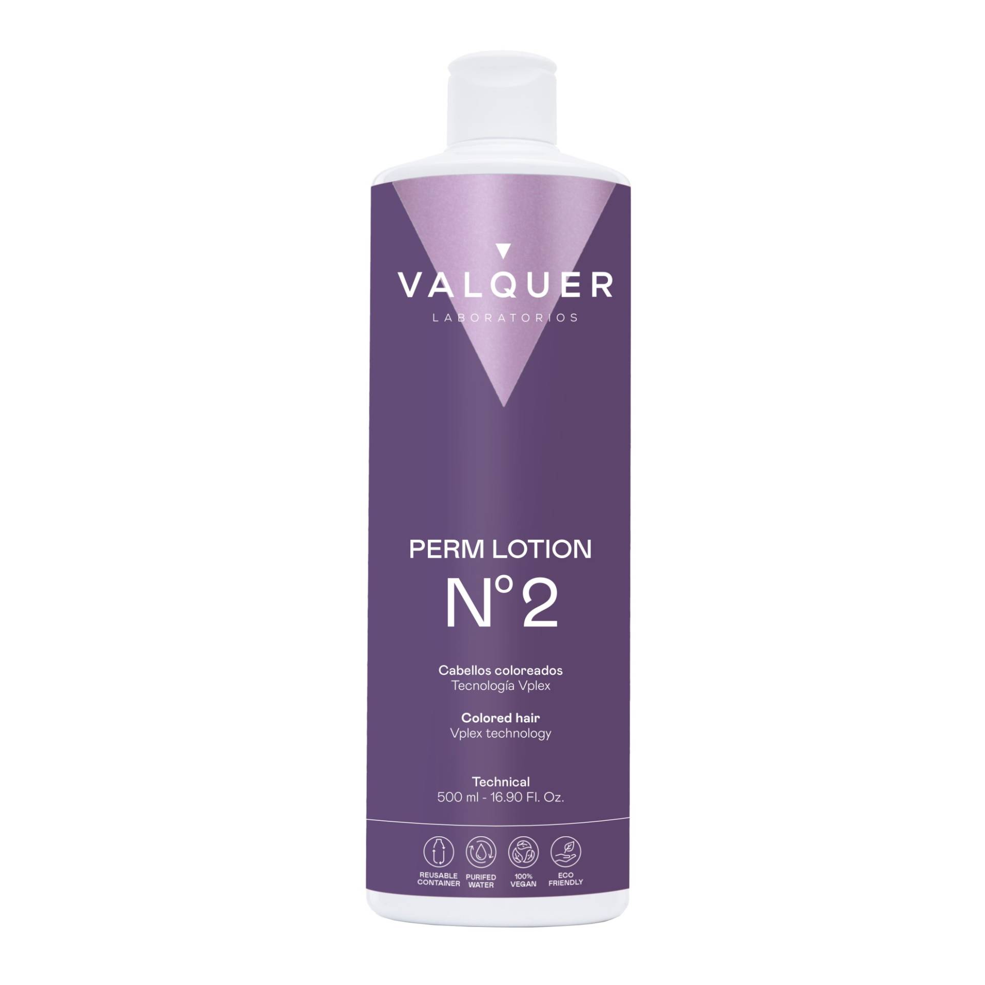 VALQUER WAVE PERMANENT LIQUID Nº 2 (Colured) 500 ML von Valquer