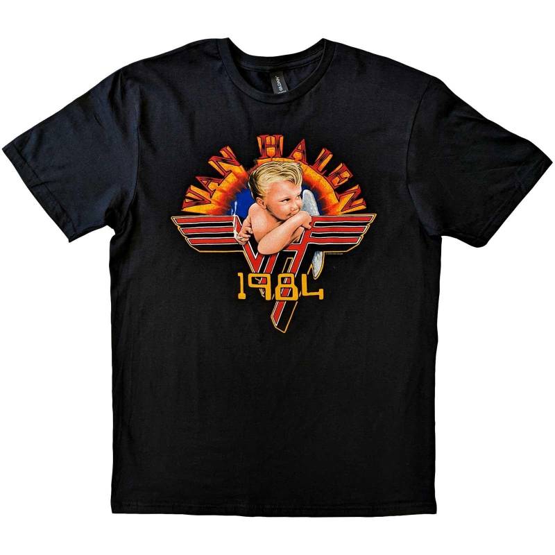 Cherub 1984 Tshirt Damen Schwarz L von Van Halen