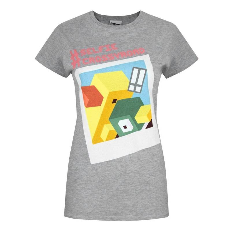 Vanilla Underground - Crossy Road Selfie TShirt, für Damen, Grau, Größe S von Vanilla Underground