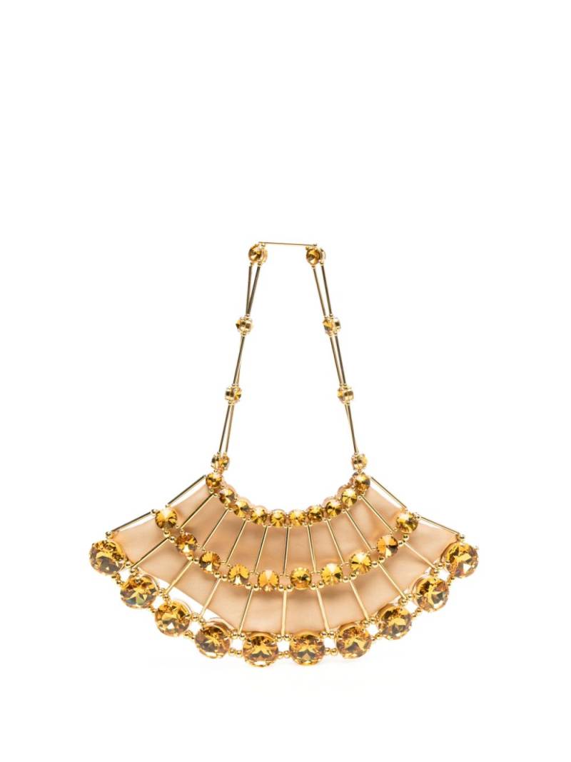 Vanina Clochette Soubresaut beaded shoulder bag - Gold von Vanina