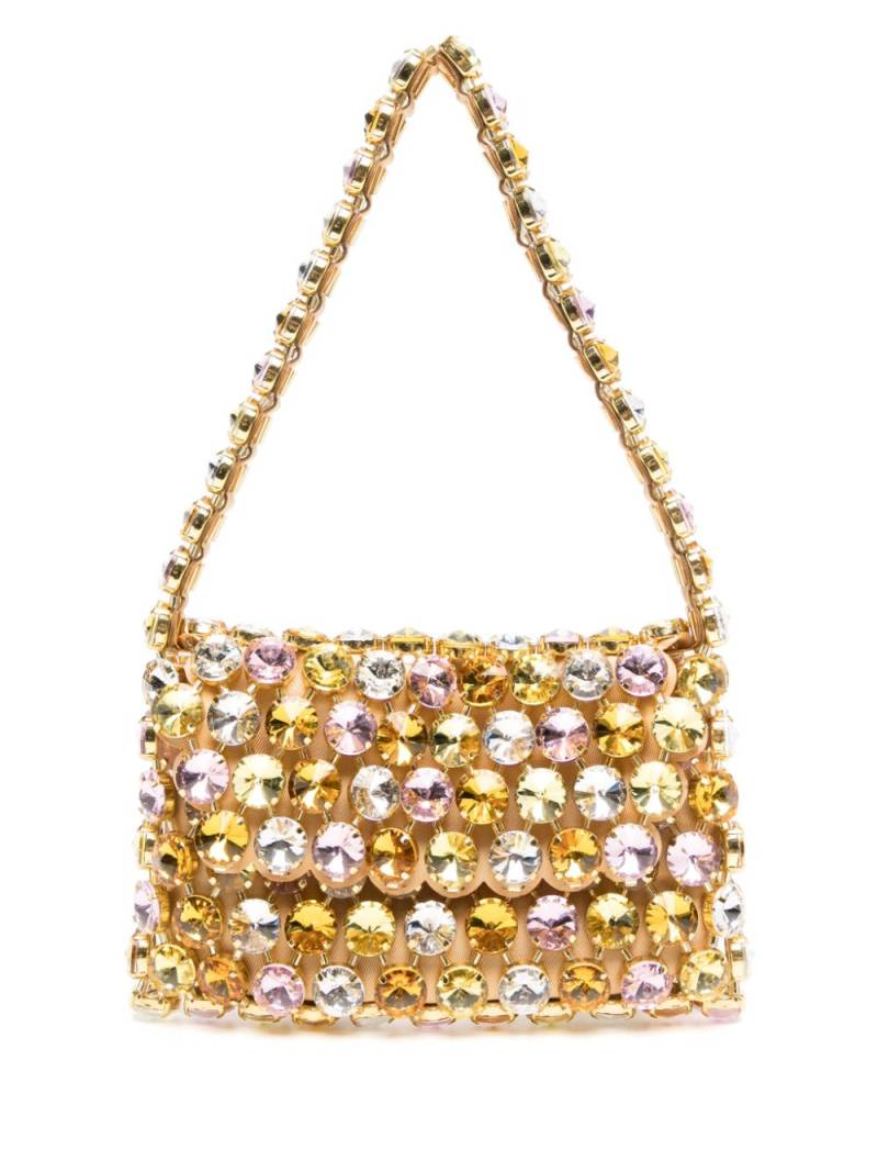 Vanina Clochette crystal-embellished mini bag - Multicolour von Vanina