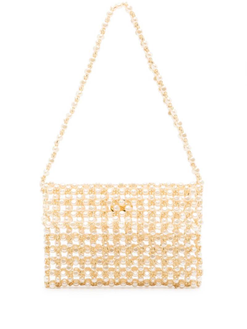 Vanina Sable Nacré pearl tote bag - Gold von Vanina