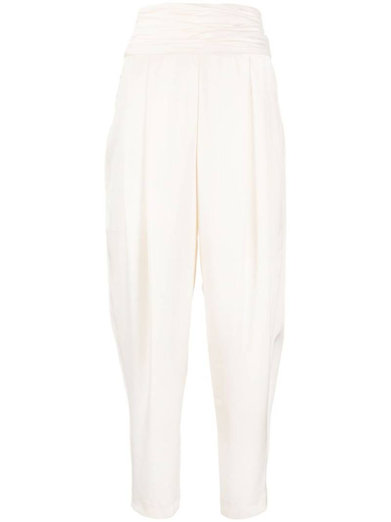 Vanina The Papillon cropped trousers - White von Vanina