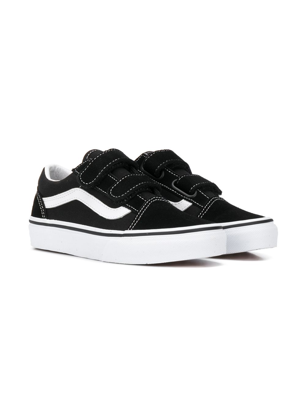 Vans Kids Authentic strapped sneakers - Black von Vans Kids