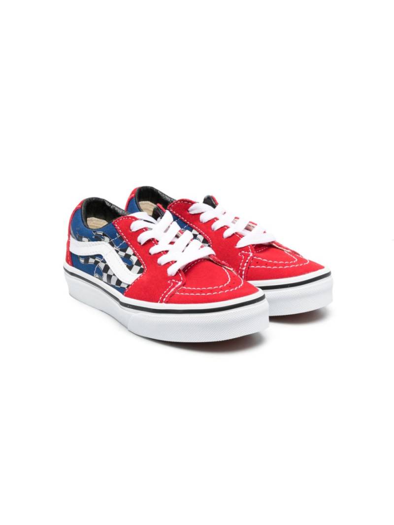 Vans Kids Sk8-Low reflective-detailing sneakers - Red von Vans Kids