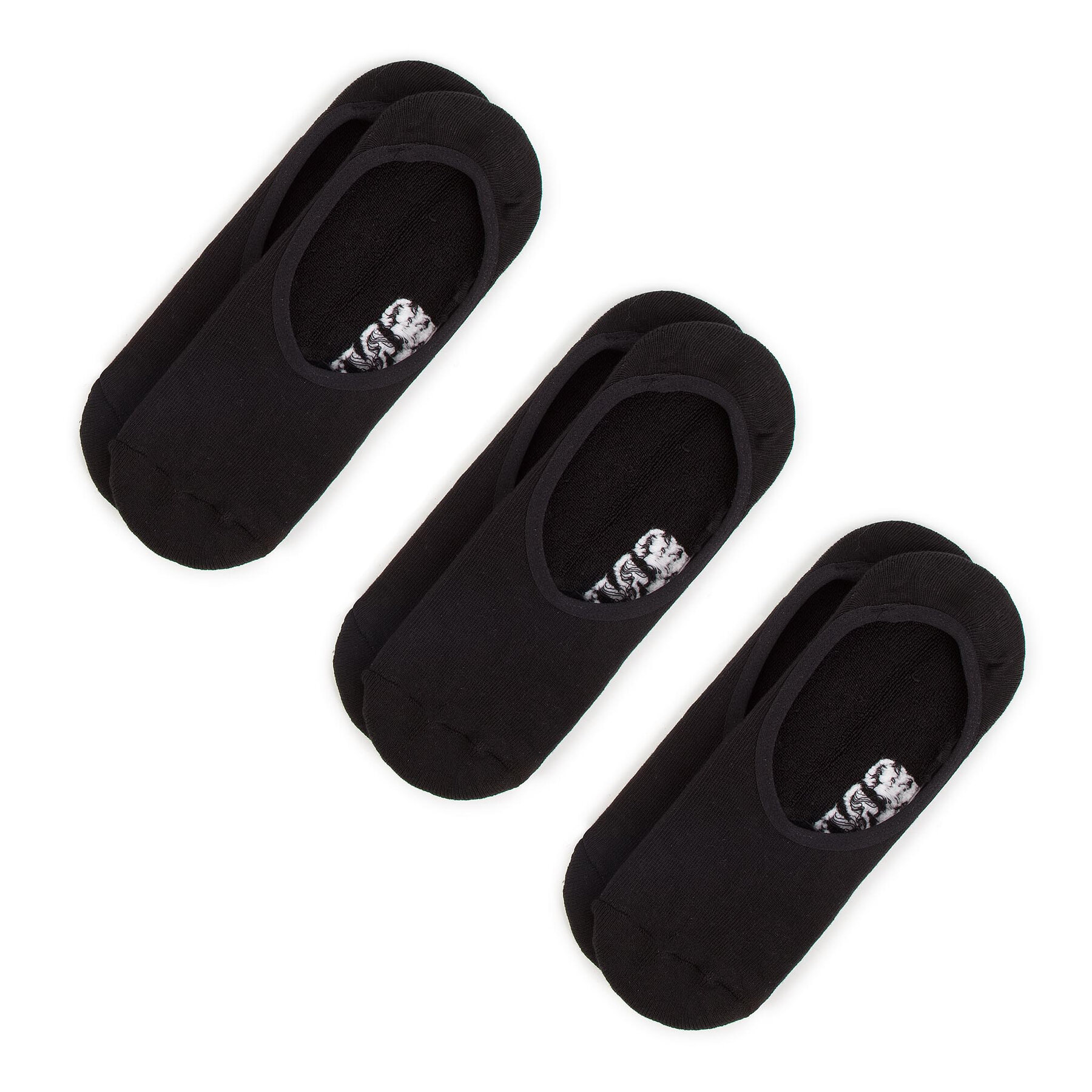 3er-Set Damen Sneakersocken Vans Mn Classic Super No VN000XS9BLK Schwarz 3er-Set Damen Sneakersocken Vans Mn Classic Super No VN000XS9BLK Schwarz von Vans