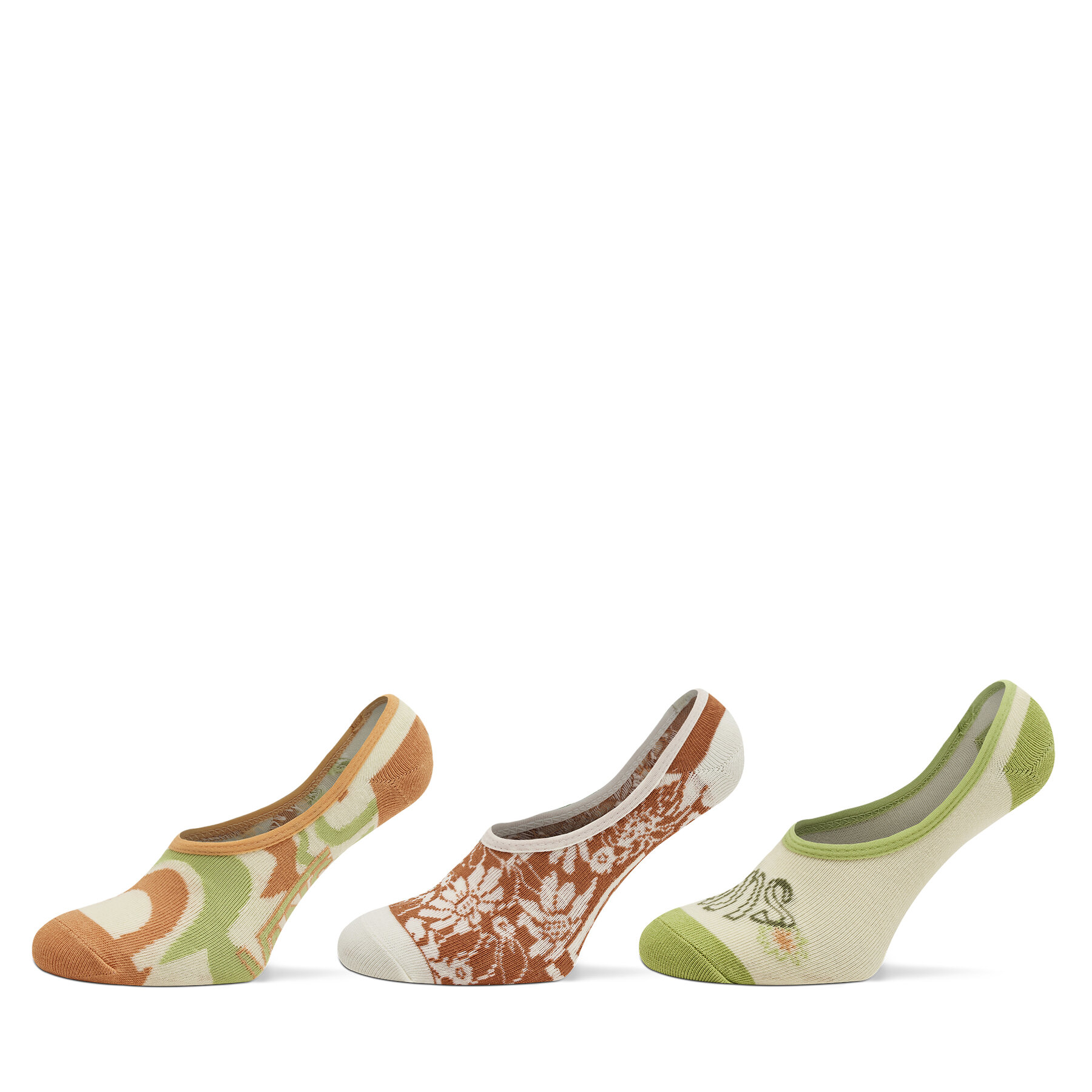 3er-Set Damen Sneakersocken Vans Natures Bounty Canoodle VN000GMREHC1 Orange 3er-Set Damen Sneakersocken Vans Natures Bounty Canoodle VN000GMREHC1 Orange von Vans