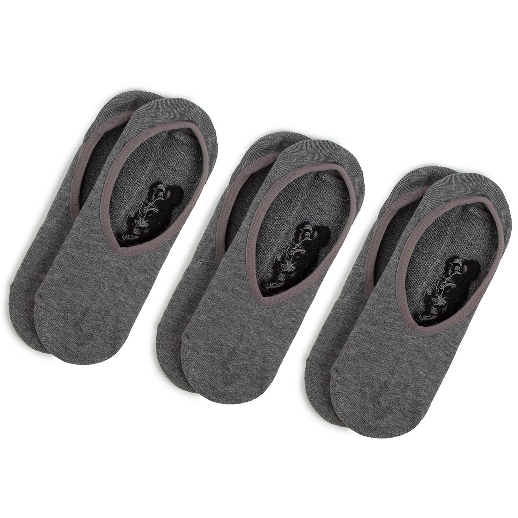 3er-Set Herren Sneakersocken Vans Classic Super No Show VN000XTTHTG Grau 3er-Set Herren Sneakersocken Vans Classic Super No Show VN000XTTHTG Grau von Vans